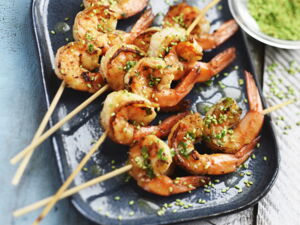 BROCHETTE DE CREVETTES