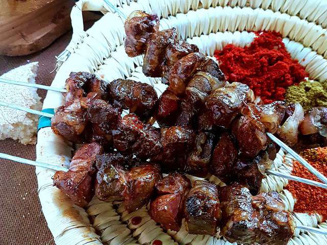 BROCHETTE FOIE D'AGNEAU